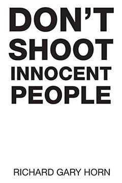 portada Don’T Shoot Innocent People (en Inglés)