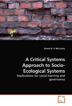 portada A Critical Systems Approach to Socio-Ecological Systems: Implications for social learning and governance