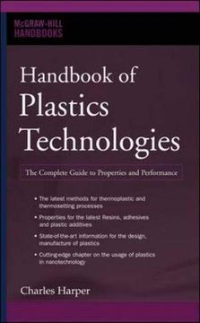 portada Handbook of Plastics Technologies: The Complete Guide to Properties and Performance (Mcgraw-Hill Handbooks) (in English)