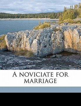 portada a noviciate for marriage (in English)