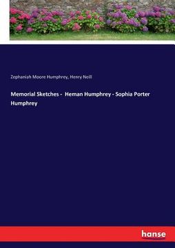 portada Memorial Sketches - Heman Humphrey - Sophia Porter Humphrey