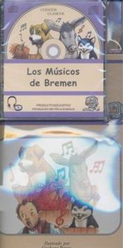 portada Musicos de bremen, los (+CD) (Cuentos Clasicos)