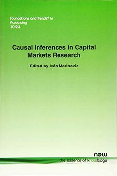 portada Causal Inferences in Capital Markets Research: 32 (Foundations and Trends® in Accounting) 