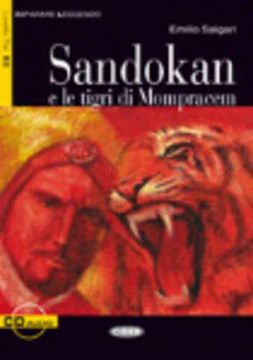 portada Sandokan e le Tigri di Mompracem. Con cd Audio (Imparare Leggendo) (en Inglés)