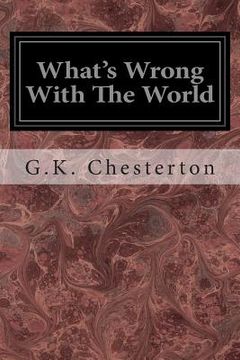 portada What's Wrong With The World (in English)
