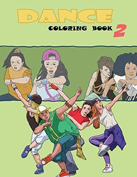 portada Dance Coloring Book (Volume 2) (en Inglés)