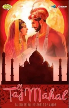 portada El taj Mahal, la Increíble Historia de Amor novela grafica