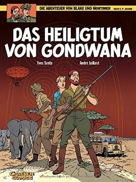 portada Die Abenteuer von Blake und Mortimer 15. Das Heiligtum von Gondwana (in German)