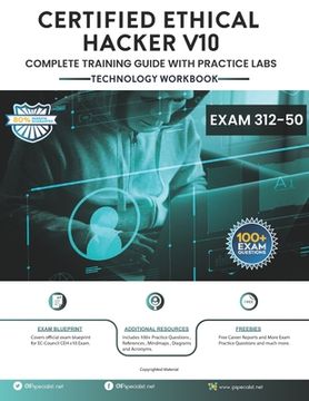 portada Ceh V10: Ec-council Certified Ethical Hacker Complete Training Guide With Practice Labs: Exam: 312-50