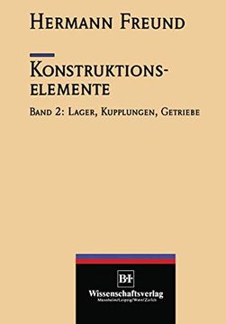 portada Konstruktionselemente: Lager, Kupplungen, Getriebe (in German)