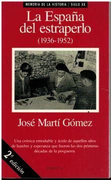 portada La España del Estraperlo (1936-1952)