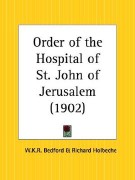 portada order of the hospital of st. john of jerusalem