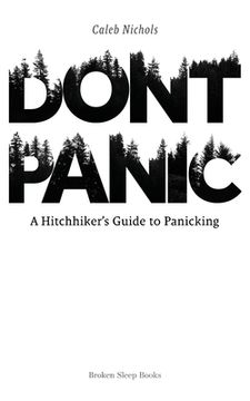 portada Don't Panic: A Hitchhiker's Guide to Panicking (in English)