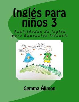 portada Inglés para niños 3: Actividades de inglés para Educación Infantil