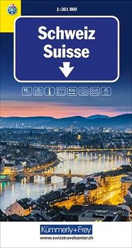 portada Schweiz tcs Strassenkarte 1: 301 000