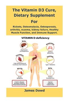 portada The Vitamin D3 Cure, Dietary supplement for Rickets, Osteomalacia, Osteoporosis, arthritis, eczema, kidney failure, Healthy Muscle Function, and Immun