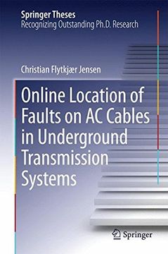portada Online Location of Faults on ac Cables in Underground Transmission Systems (Springer Theses) 