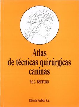 portada Atlas de tecnicas quirurgicas caninas