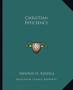 portada christian efficiency (en Inglés)
