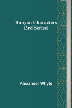 portada Bunyan Characters (3rd Series) (en Inglés)