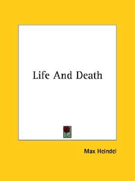 portada life and death (in English)
