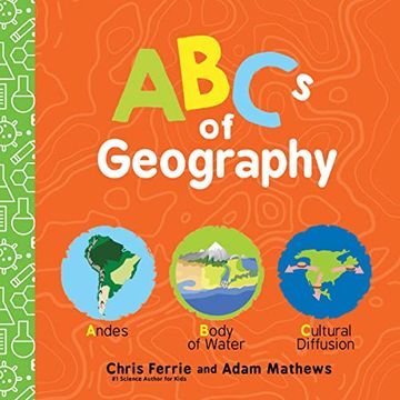 portada Abcs of Geography (Baby University) (en Inglés)