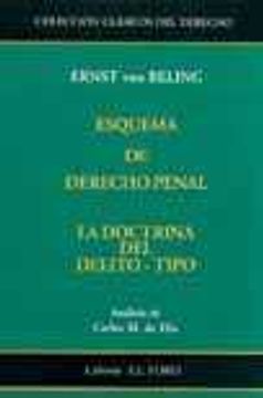 portada Esquema De Derecho Penal. La Doctrina Del Delito - Tipo