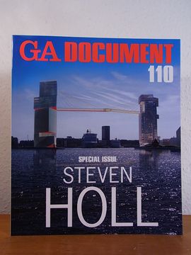 portada Ga - Global Architecture Document 110. Special Issue: Steven Holl [English - Japanese] (en Japonés)