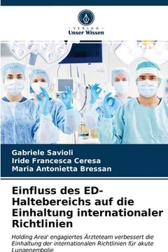 portada Einfluss des ED-Haltebereichs auf die Einhaltung internationaler Richtlinien (en Alemán)