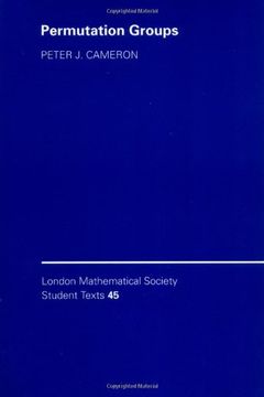portada Permutation Groups Paperback (London Mathematical Society Student Texts) 