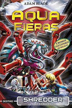 portada Shredder, la Araña Droide: Aqua Fieras 5 (in Spanish)