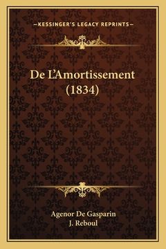 portada De L'Amortissement (1834) (en Francés)