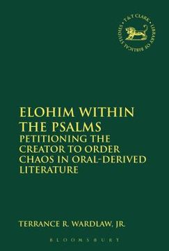 portada Elohim within the Psalms (en Inglés)
