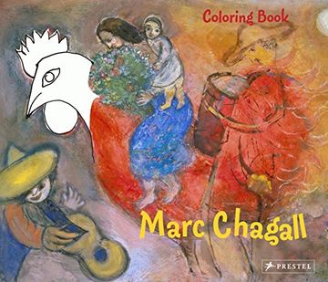 portada Coloring Book Chagall (en Inglés)