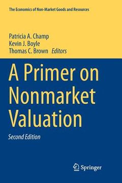 portada A Primer on Nonmarket Valuation (en Inglés)