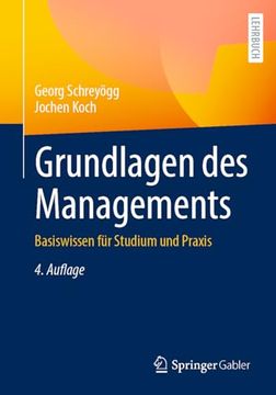 portada Grundlagen des Managements (in German)