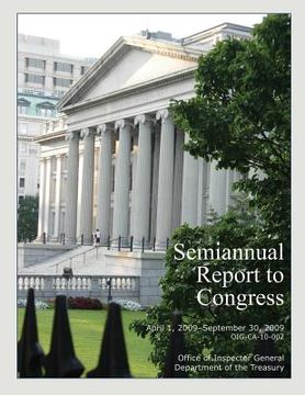 portada Semiannual Report to Congress April 1, 2009-September 30, 2009 (en Inglés)