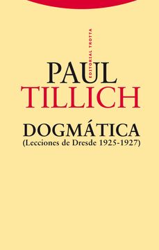 portada Dogmática: (Lecciones de Dresde 1925-1927)