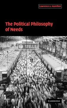 portada The Political Philosophy of Needs Hardback (in English)