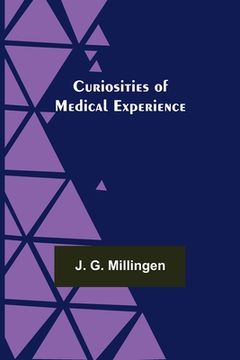 portada Curiosities of Medical Experience (in English)