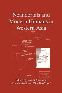 portada Neandertals and Modern Humans in Western Asia (en Inglés)
