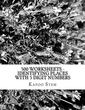 portada 500 Worksheets - Identifying Places with 5 Digit Numbers: Math Practice Workbook: Volume 4 (500 Days Math Identify Place Series)