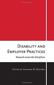 portada Disability and Employer Practices: Research Across the Disciplines (en Inglés)