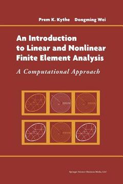 portada An Introduction to Linear and Nonlinear Finite Element Analysis: A Computational Approach (en Inglés)
