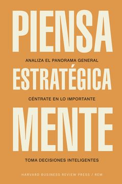 portada Piensa Estratégicamente (Thinking Strategically, Spanish Edition) (in Spanish)