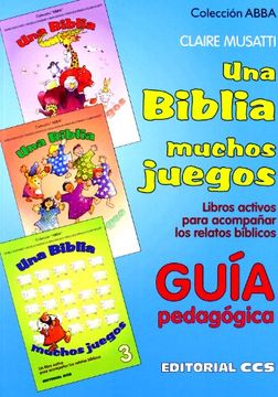 portada Una Biblia, Muchos Juegos -Guía-: 4 (Abba) (in Spanish)