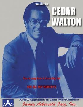 portada Jamey Aebersold Jazz -- Cedar Walton, Vol 35: Book & Online Audio (en Inglés)