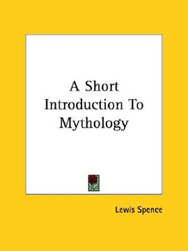 portada a short introduction to mythology