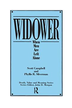 portada Widower: When men are Left Alone (Death, Value and Meaning Series) (en Inglés)