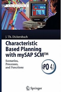 portada characteristic based planning with mysap scm: scenarios, processes, and functions (en Inglés)